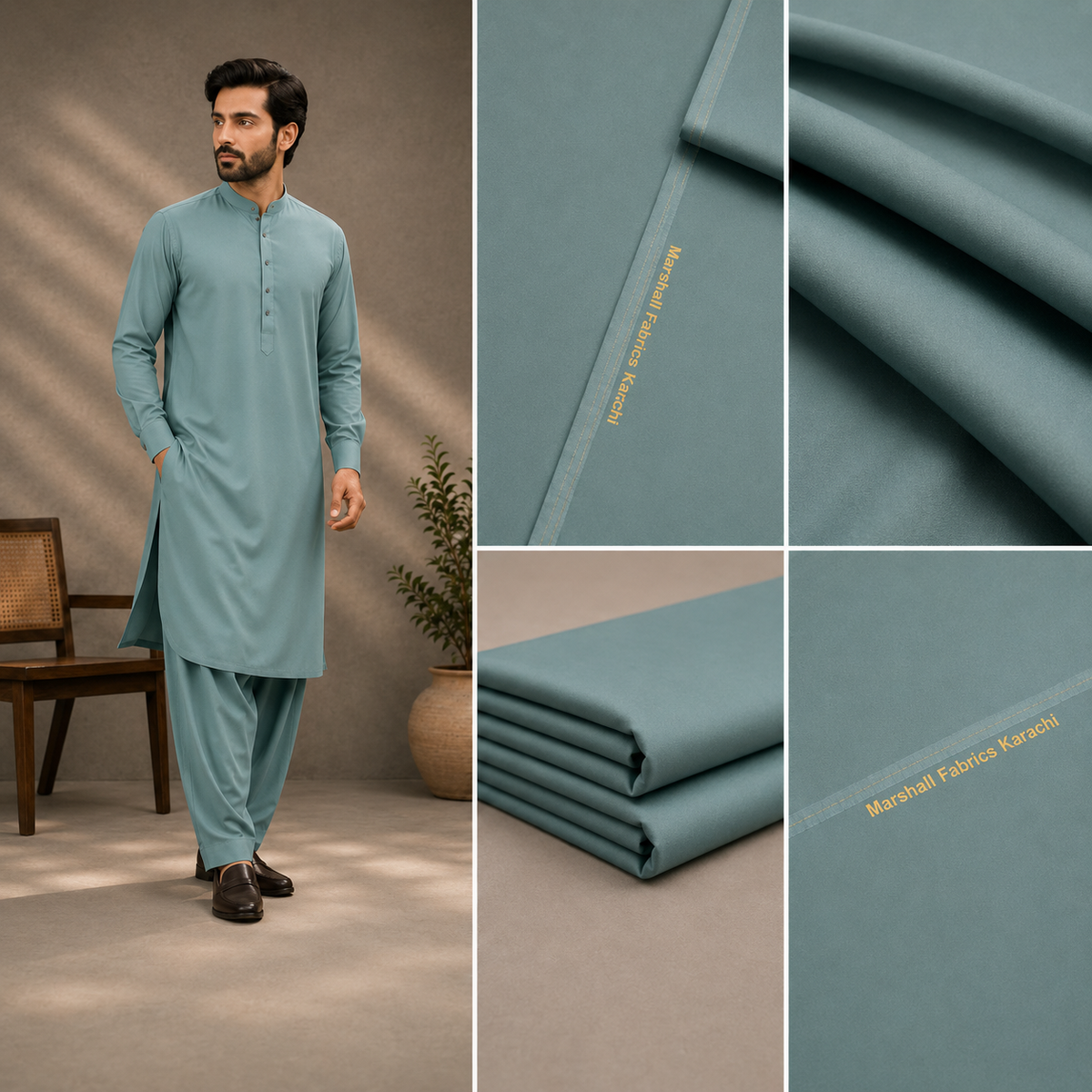 Makhmall suiting