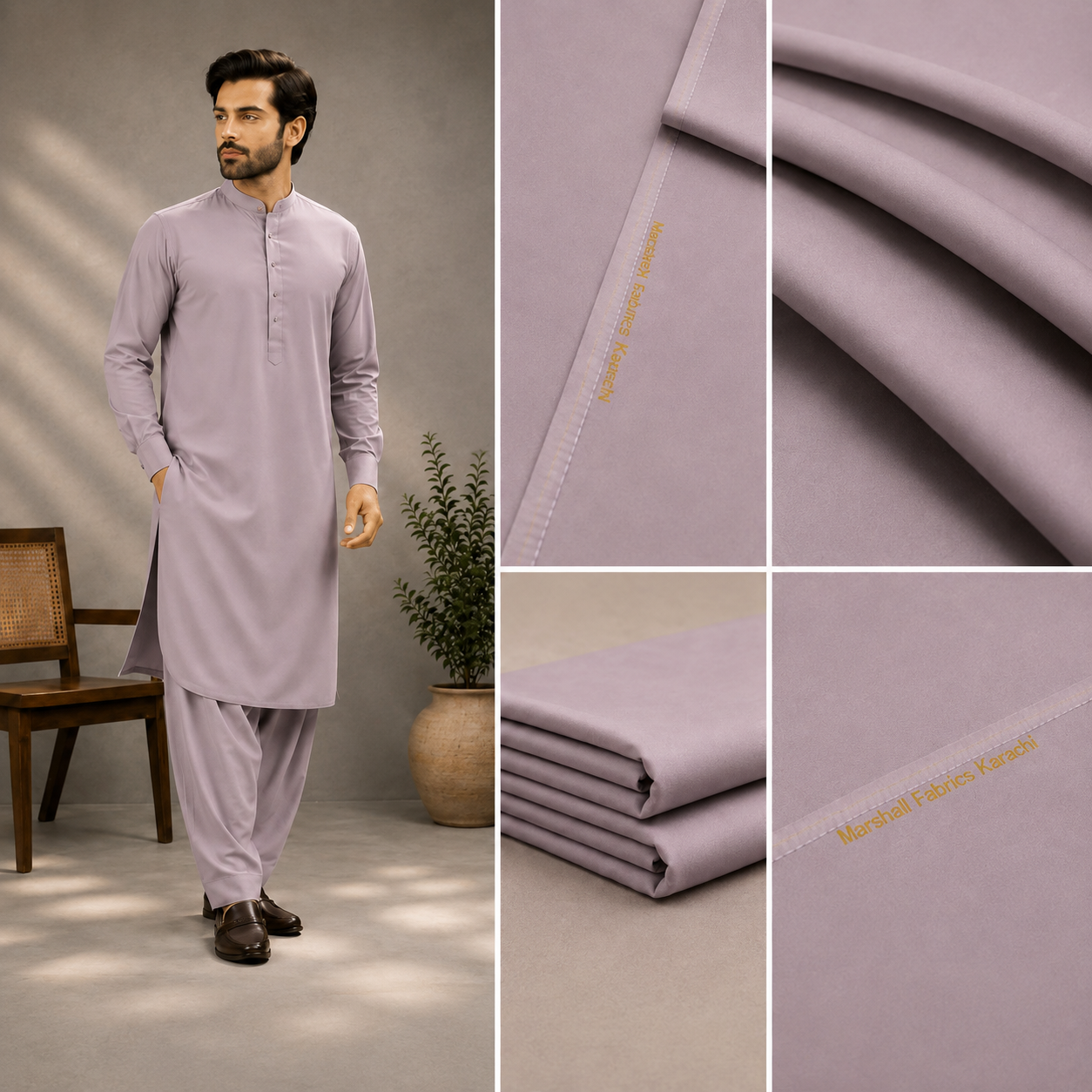 Makhmall suiting