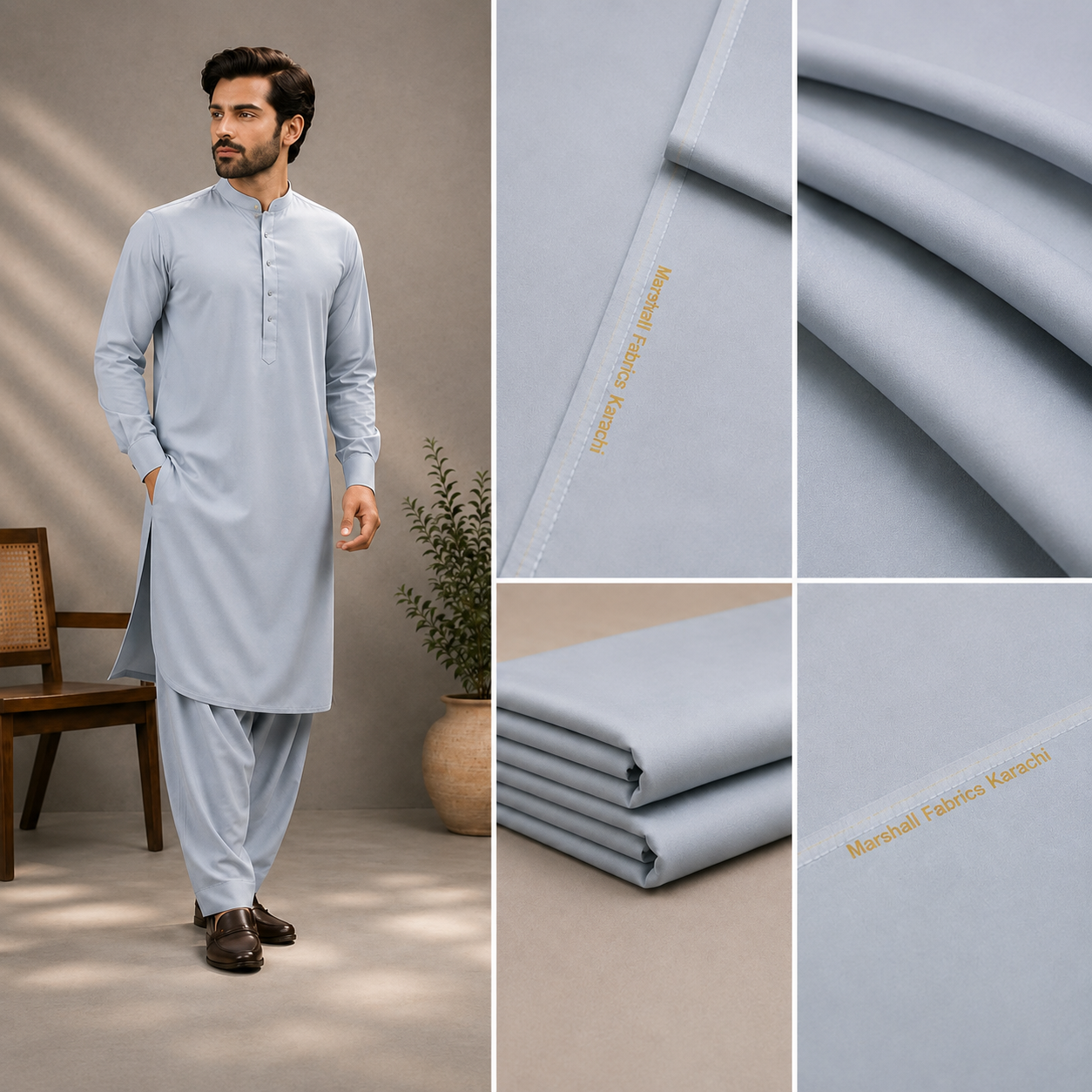 Makhmall suiting