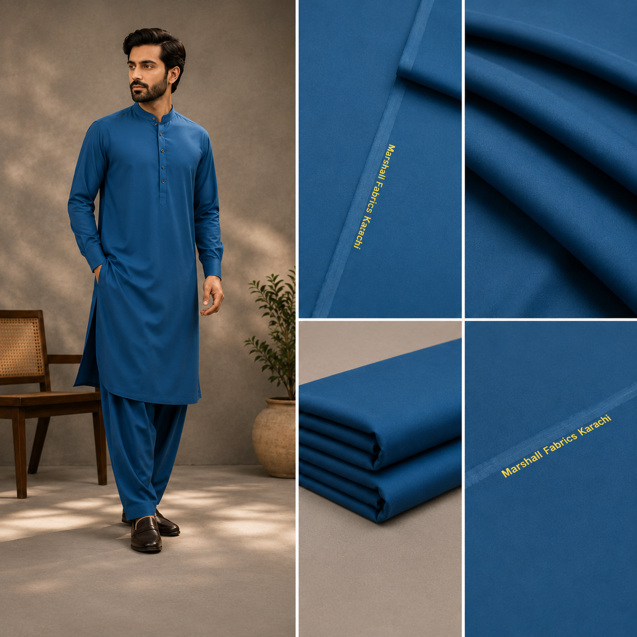 Makhmall suiting